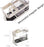 Toothbrush Holder Electric Tooth Brush Toothpaste Holder Bathroom Set Restroom Vanity Large Capacity Tooth Paste Accessories Storage Decor Cups Holder for Family Apartment（Contains 1 Cups）